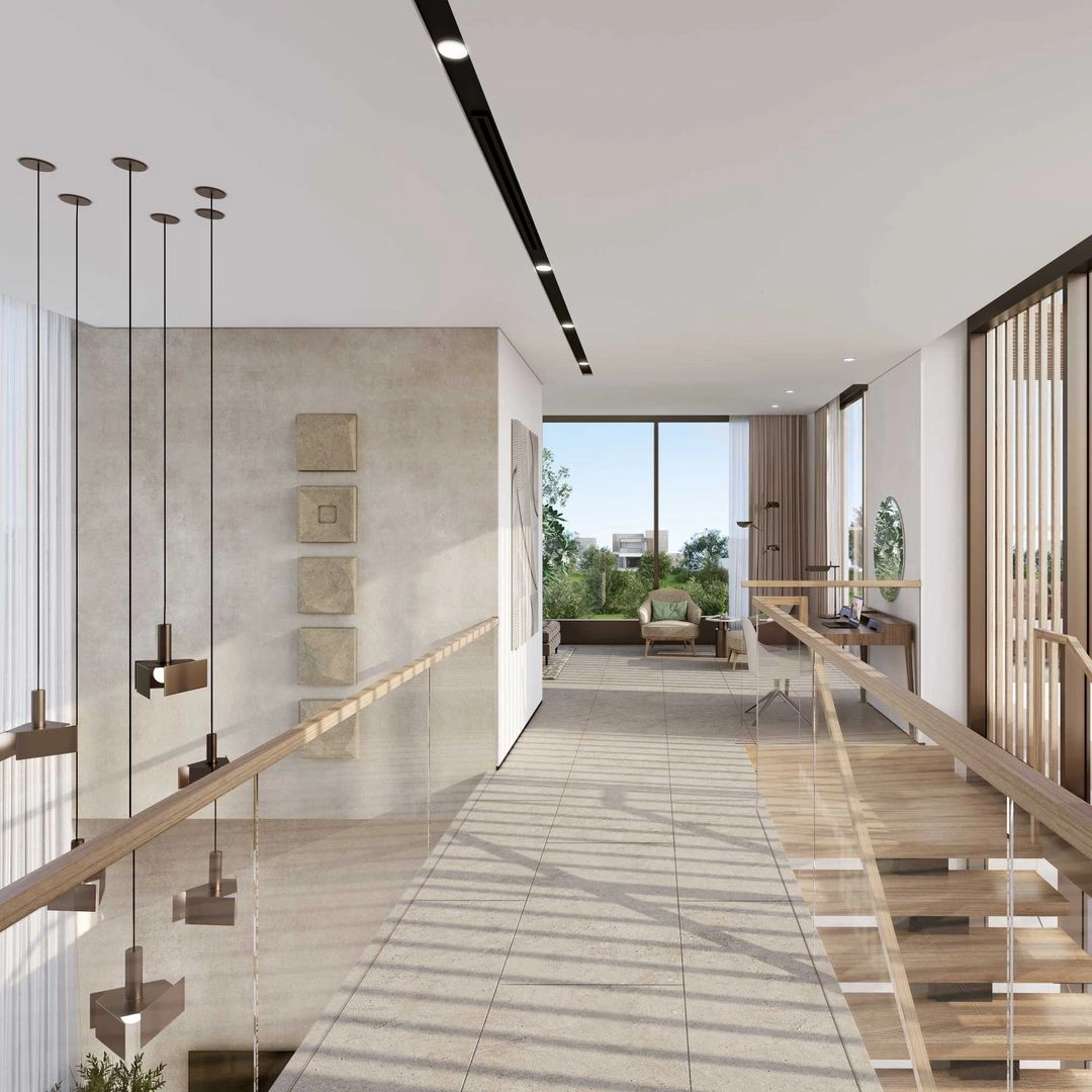 Interior view of a villa at Acres Estates, an off-plan project by Meraas in Dubai.