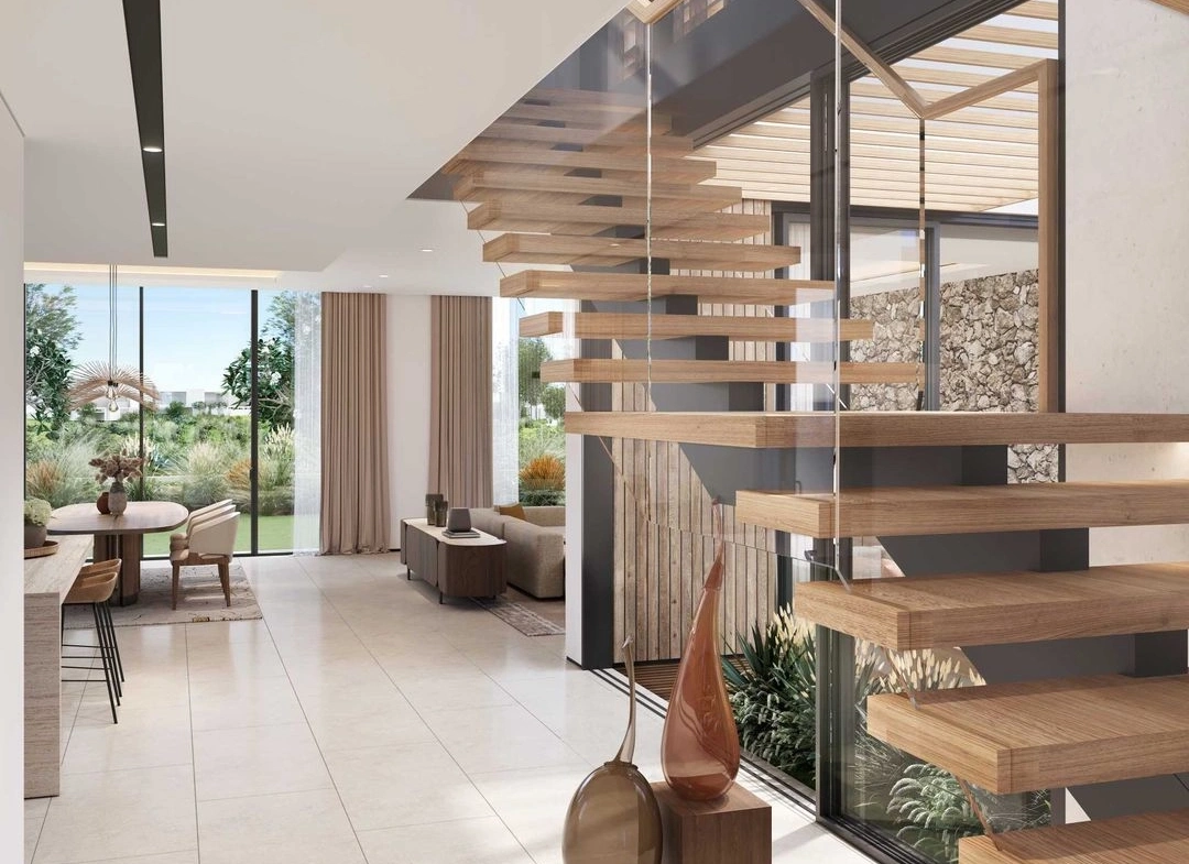 Interior view of another villa at Acres Estates, an off-plan project by Meraas in Dubai.