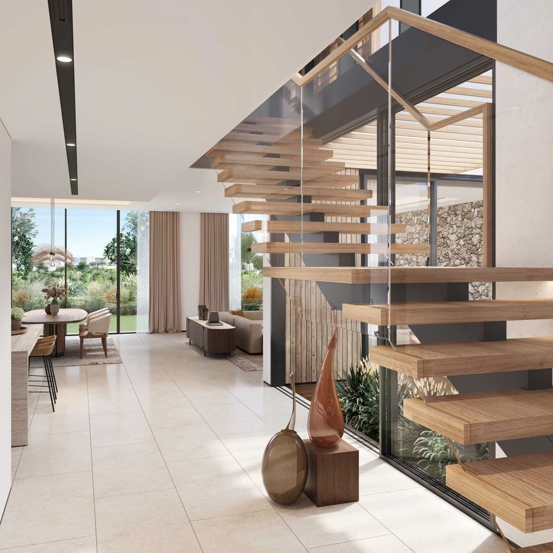 Interior view of another villa at Acres Estates, an off-plan project by Meraas in Dubai.