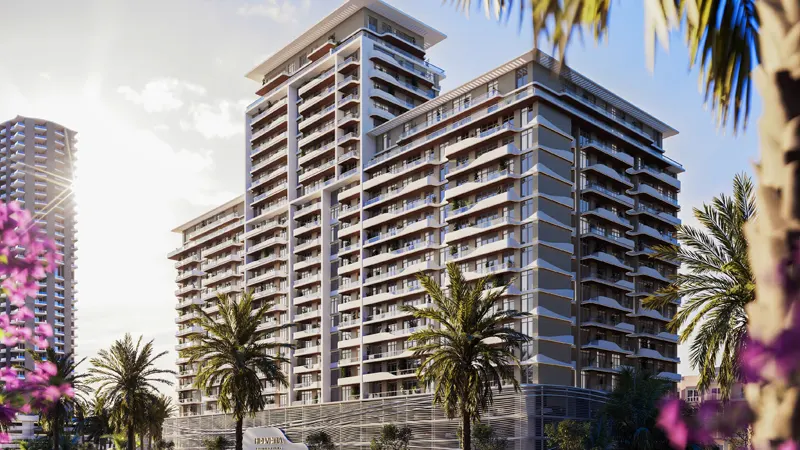 Additional exterior view of Helvetia Residences, an off-plan project in JVC, Dubai